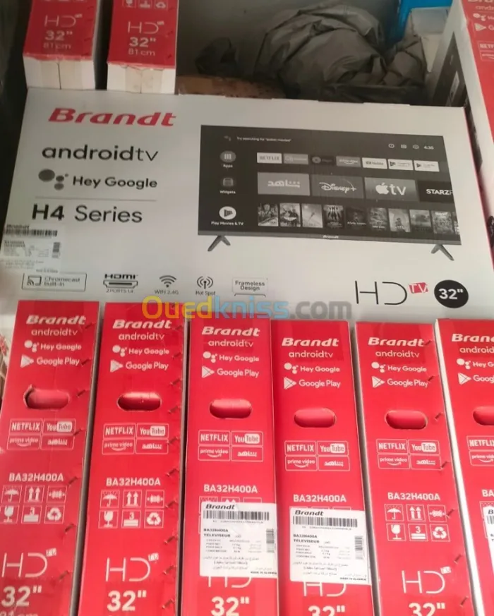  TÉLÉVISEUR BRANDT 32" ANDROID TV
