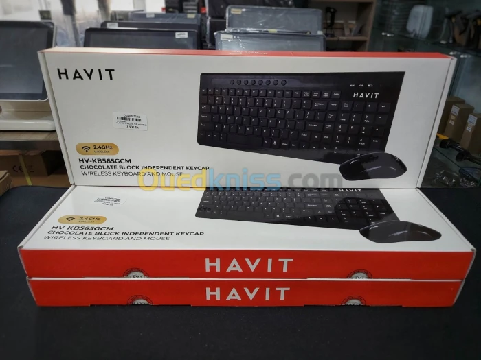 CLAVIER ET SOURIS WIRELESS KB565GCM HAVIT