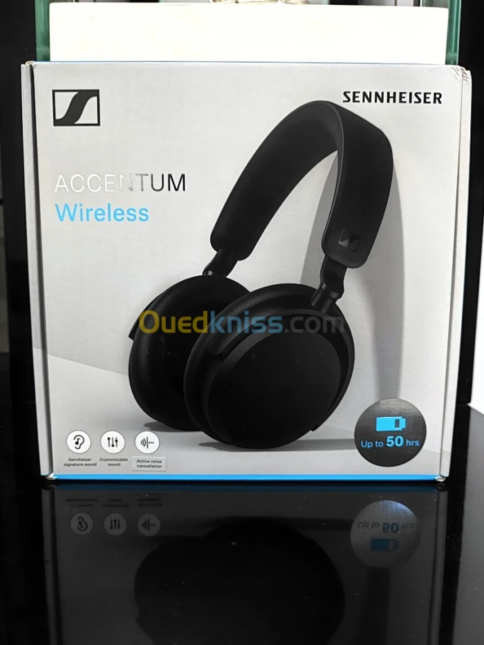 Casque Bluetooth sans Fil Sennheiser ACCENTUM PC/Android/iOS 50 Heures