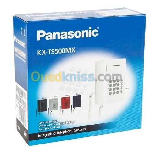 TELEPHONE Combine Panasonic TS500 Blanc/Noir