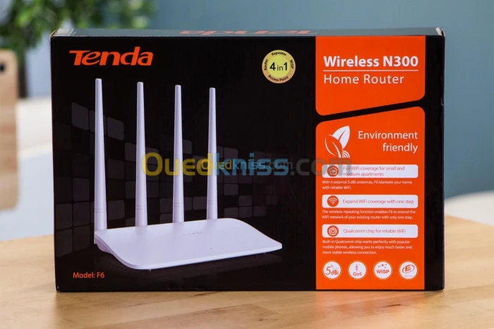 PONT D'ACCES TENDA F6 Wireless N300