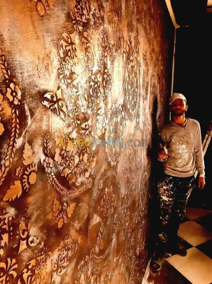 PEINTURE MODERNE دهان، صباغة،و طلاء الجدران و الاسقف و ديكوات عصرية