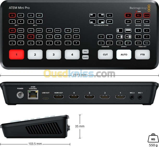 BlackMagic Design ATEM Mini Pro
