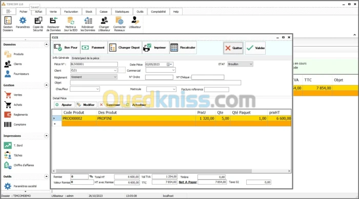 Logiciel Gestions Commercial PME PRO