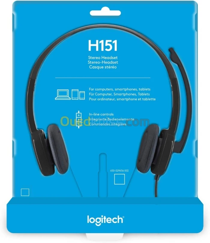 LOGITECH CASQUE STÉRÉO H151