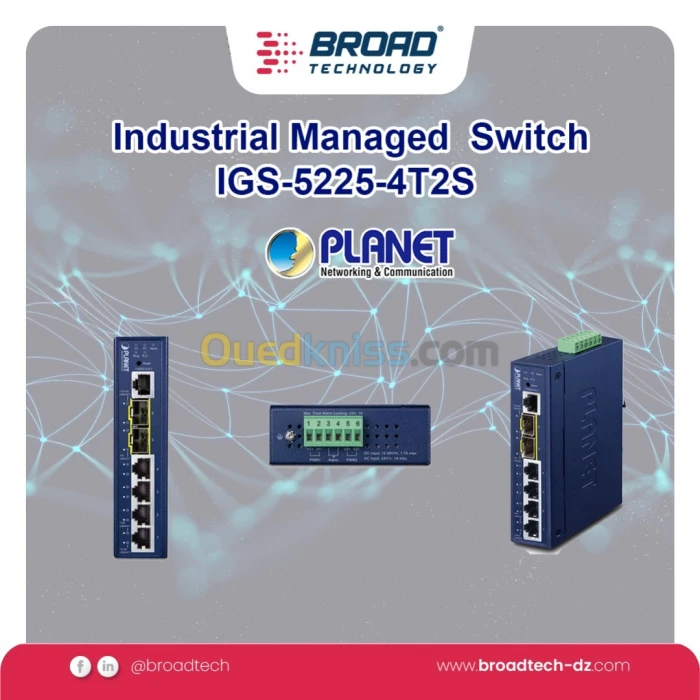Industrial Managed SWITCHS PLANET