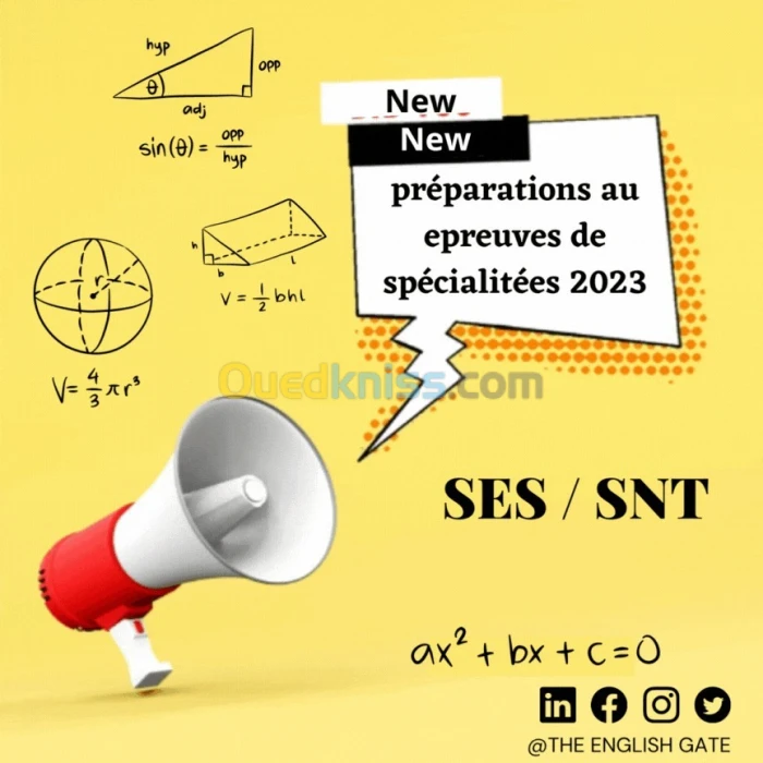 Préparation au BAC 2024 SES/SNT