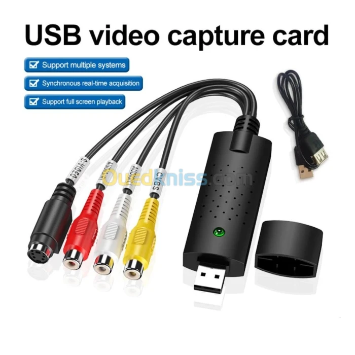 Carte d'acquisition RCA USB
