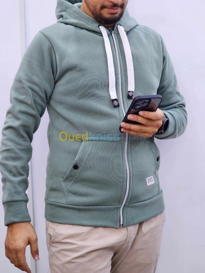 Sweatshirt veste