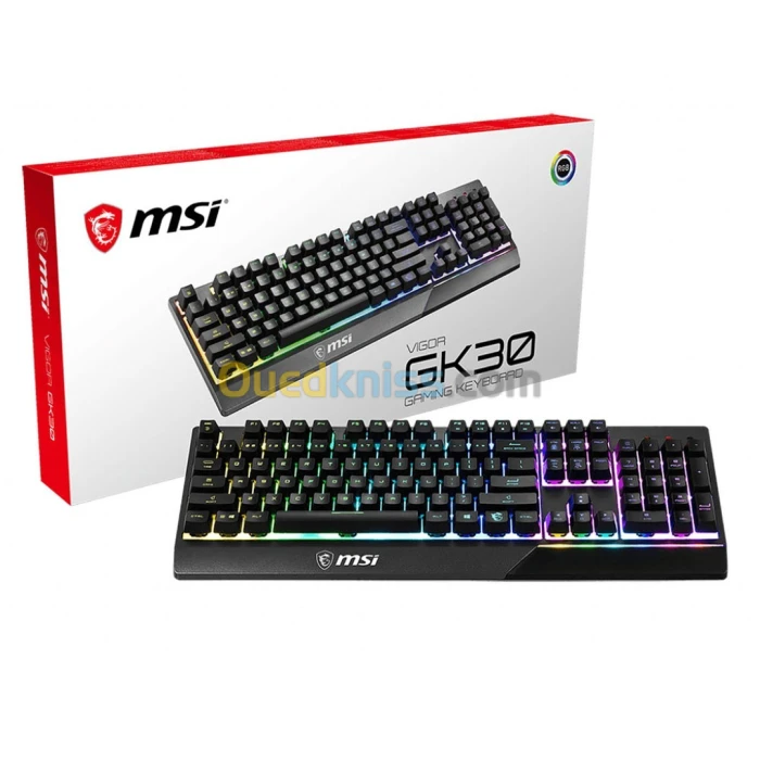 CLAVIER GAMER MSI VIGOR GK30
