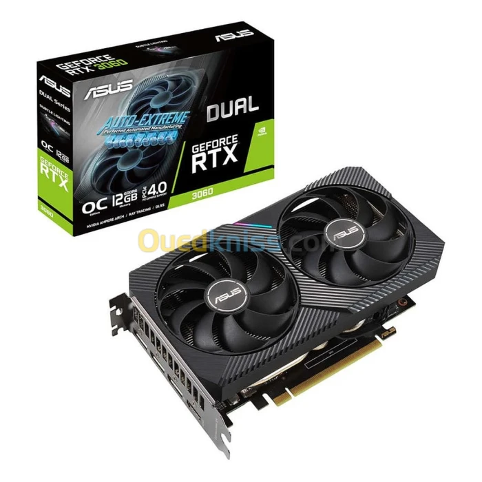CARTE GRAPHIQUE ASUS RTX3060 DUAL O12G