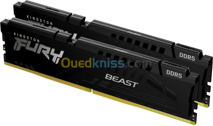 KIT KINGSTON FURY BEAST NOIR 32 GO DDR5-6000 CL36