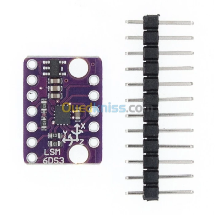 GY-LSM6DS3 Accéléromètre Gyroscope, Capteur de température intégré arduino