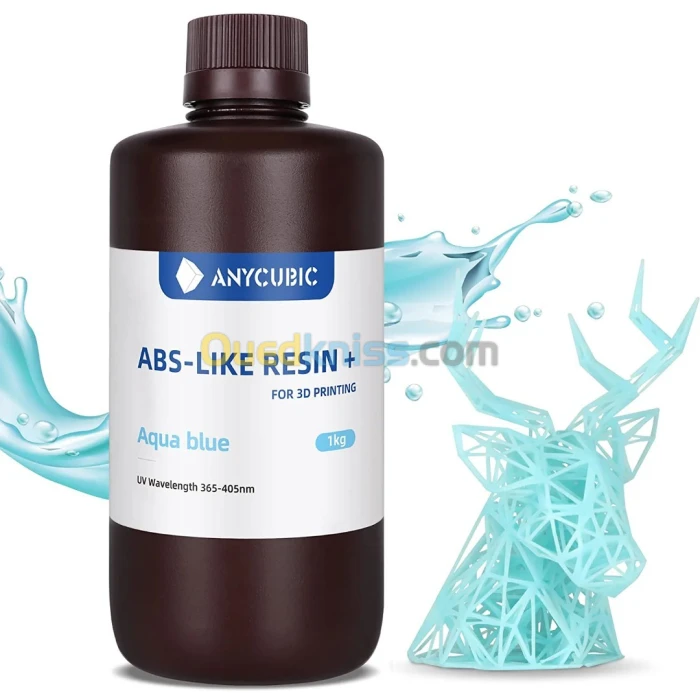 Résine d'imprimante 3D Anycubic améliorée de type ABS