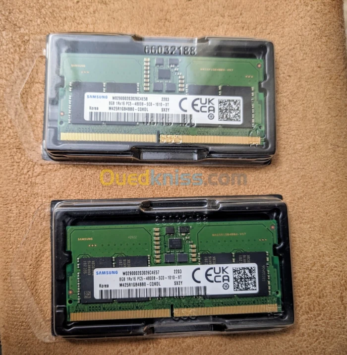 8 Gb DDR5 4800 MHz Ram Samsung original pour laptop
