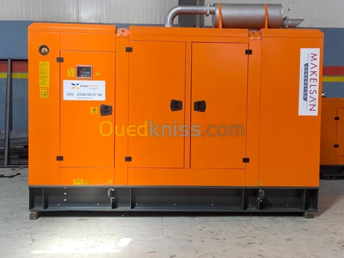 GROUPE ÉLECTROGÈNE 175KVA RICARDO / makelsan -