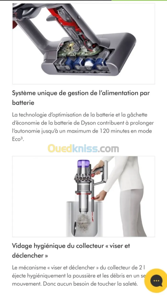 Dyson outsize V15 Neuf