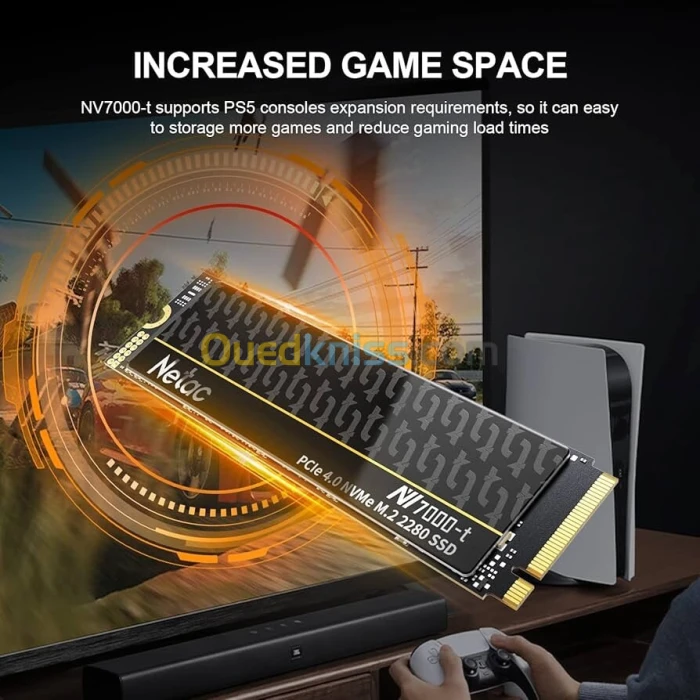 SSD NVME Netac NV7000-t - 1TB 7400MB.S