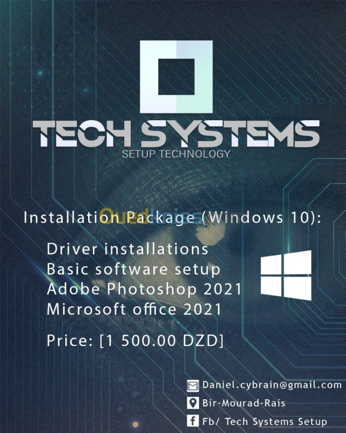 Installation windows 10