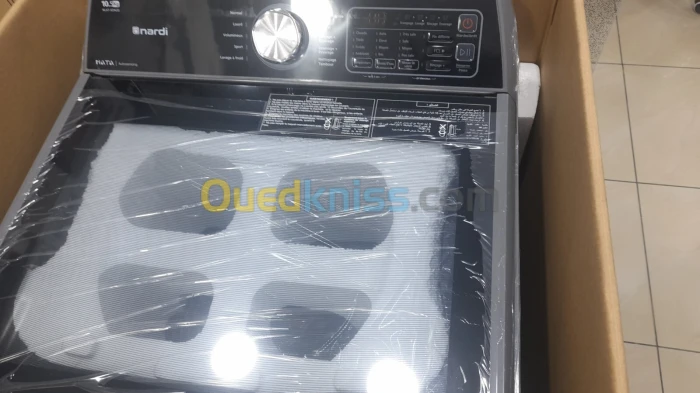 Promotion machine a laver nardi 10kg blanche et grise