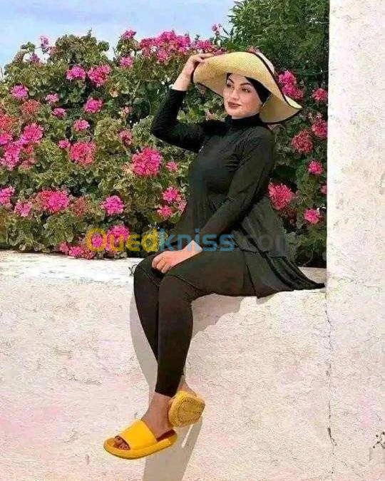Burkini maillot hijeb بوركيني مايو حجاب صولد solde