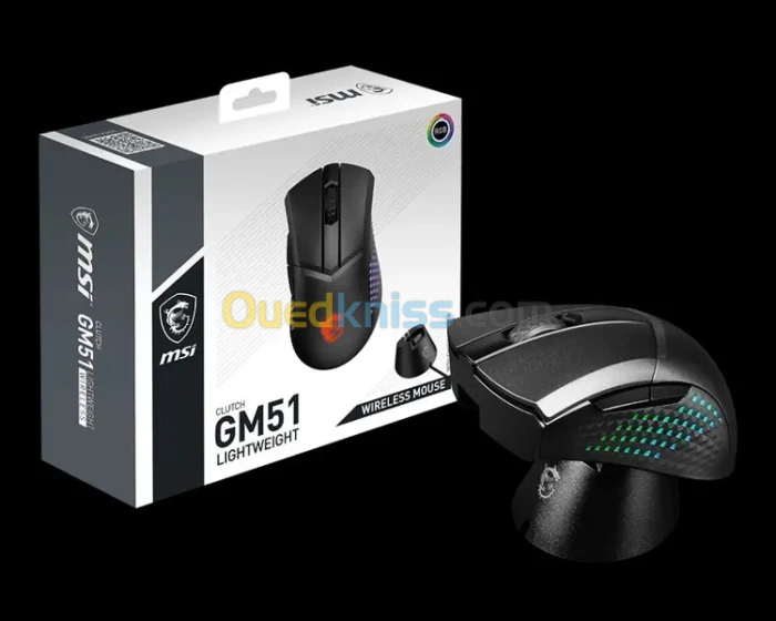 SOURIS MSI CLUTCH GM51 LIGHTWEIGHT WIRELESS