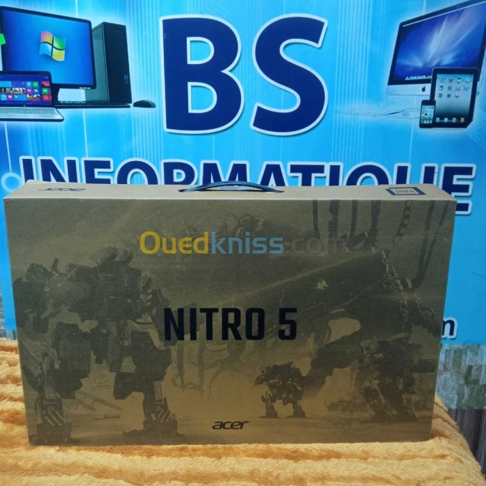 ACER NITRO 5 I7-11800H 16 RAM DDR4 3200Mz 512 SSD RTX 3050 ti 4GB 15.6FHD 144Hz jamis utilise