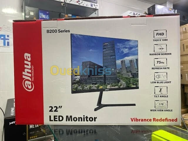ECRAN DAHUA 22" FHD VA 5MS 75HZ avec SPEAKER LM22-B200S-B3-V