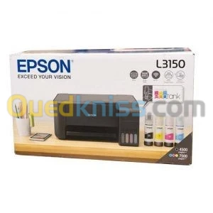 EPSON EcoTank L3150 Wifi À Réservoir D'encre Couleur Multifonction A4 