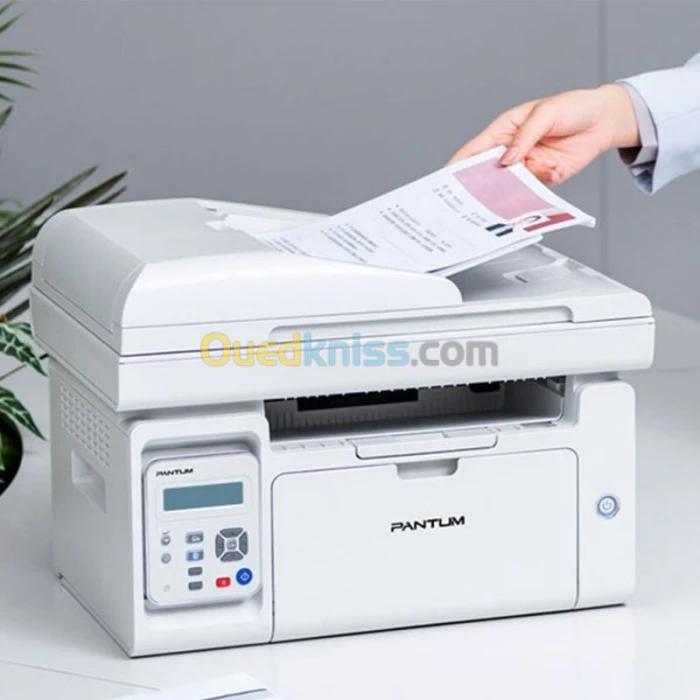 PANTUM M6559N - LASER 3 EN 1 MONOCHROME - MULTIFONCTION A4 - ADF - RESEAUX - USB 2.0 - PD219 -GRISE