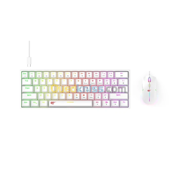 Combo Clavier et Souris Gamer Mecanique HAVIT KB867