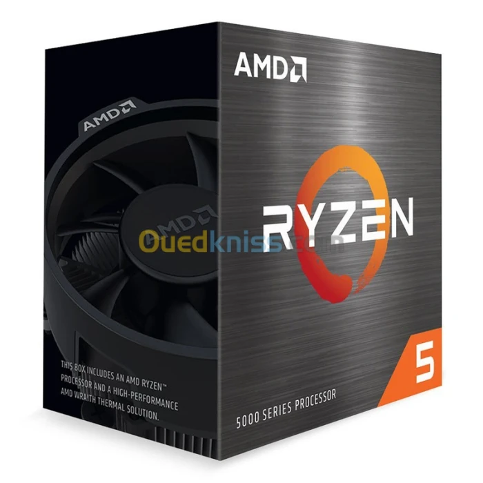 Processeur AMD AM4 RYZEN 5 5600X 6-COEURS 12-THREADS 3.7 GHZ 32MO CACHE 65W BOX