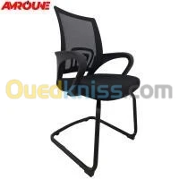CHAISE VISITEUR FILET VS-938 NOIR