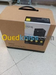 Synology DiskStation DS418j Barebone Serveur NAS 4 Baies Hautes Performances