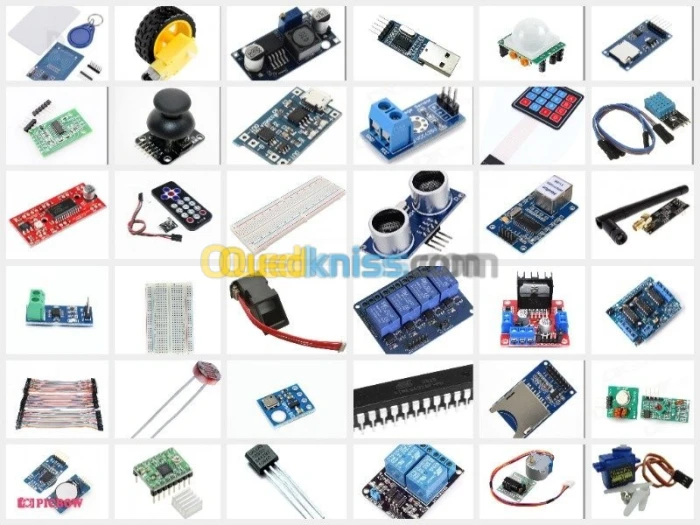 différents Capteurs et Modules Pour Arduino et raspberry