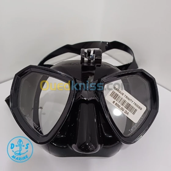 MASQUE SALVIMAR TRINITY AVEC SUPPORT CAMÉRA