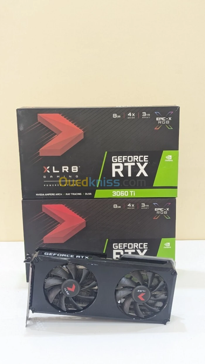 PNY RTX 3060 Ti 8GB XLR8 Gaming RGB 2X Edition