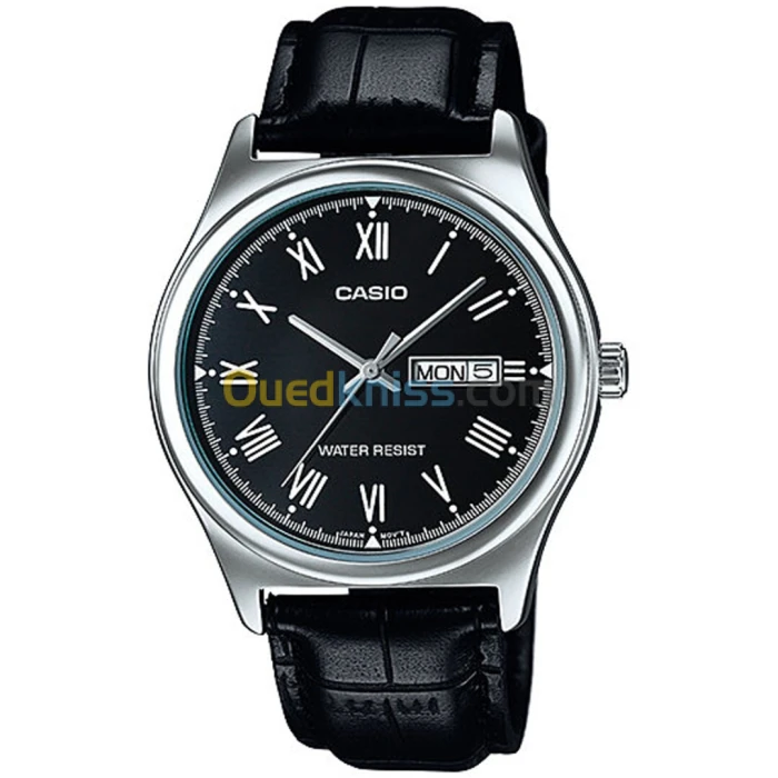 CASIO CUIR Noir MTP-V006L
