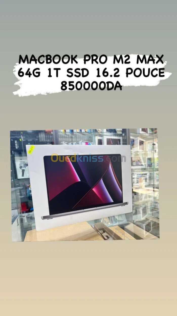 MACBOOK PRO 2023 M2 MAX 64G 1T 16 POUCE