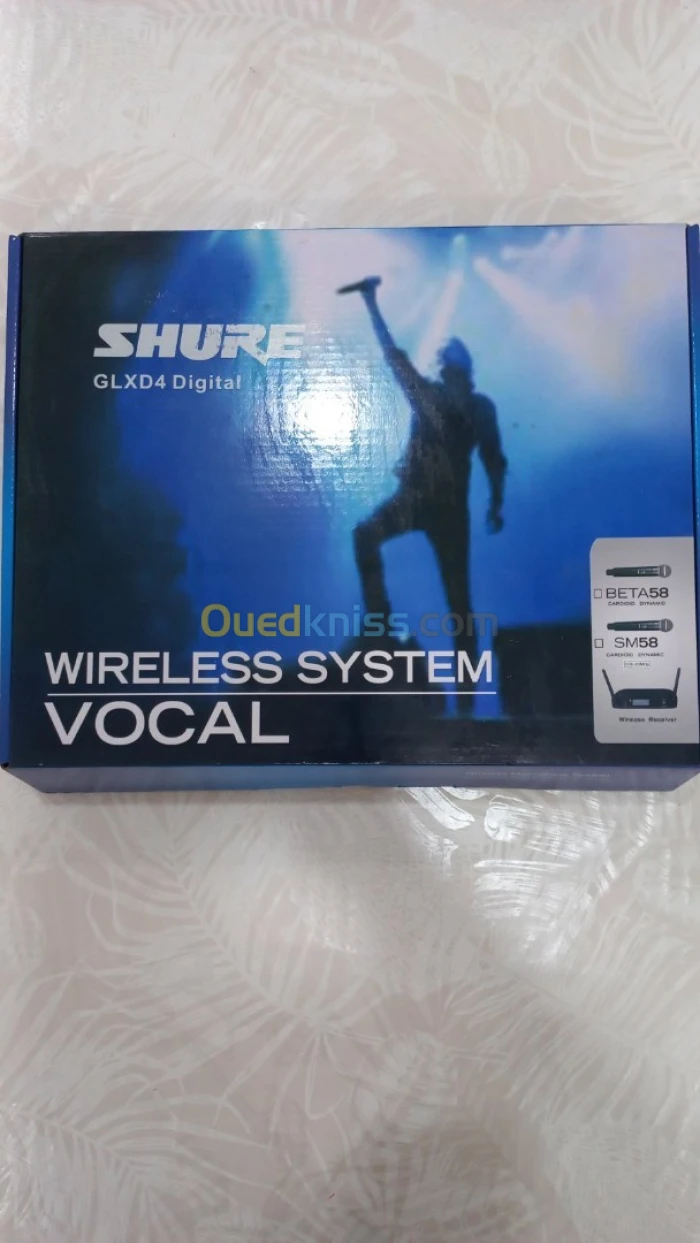 Microphone sans fil shure