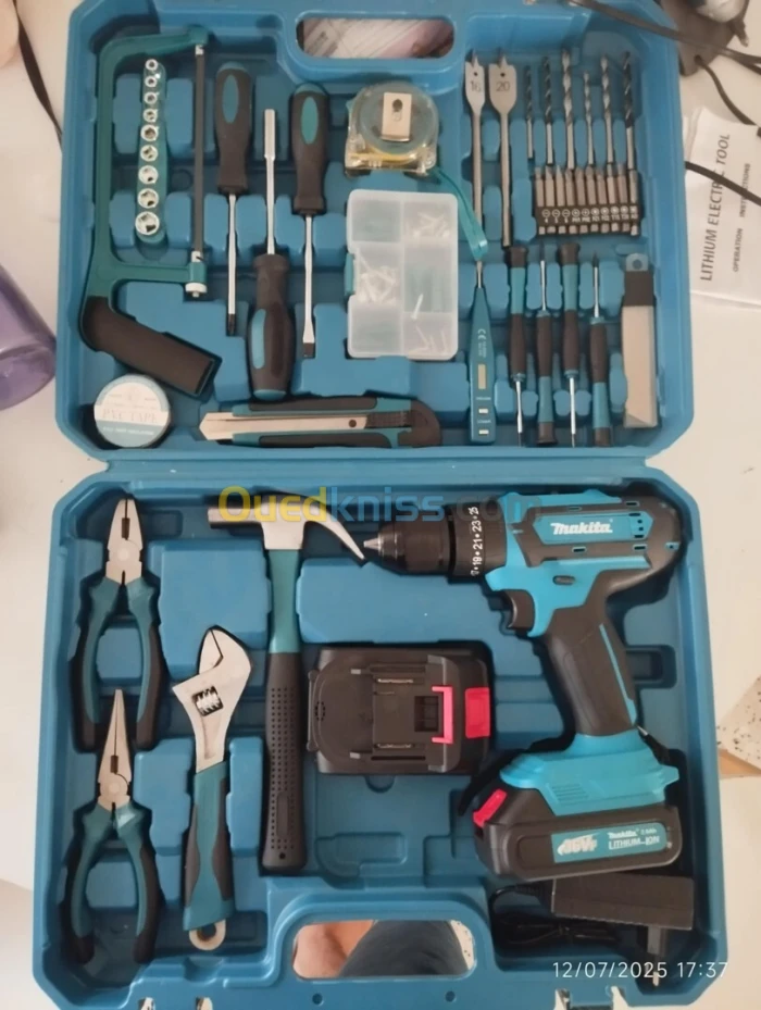 Kit visseuse Makita avec rangements