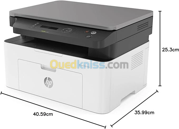 MULTIFONCTION LASER HP MFP135A A4 22PPM MONOCHROME R/V CHARGEUR DE DOCUMENT USB