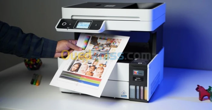 MULTIFONCTION EPSON ECOTANK L6490 RESERVOIRS COULEUR 4EN1 A4 R/V WIFI
