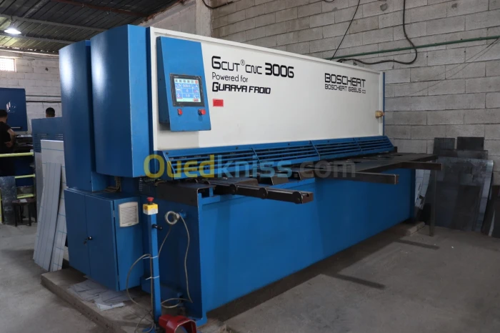 Cisaille guillotine BOSCHERT GCUT 3006 CNC