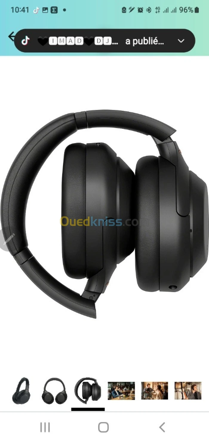 Casque blutooth sony