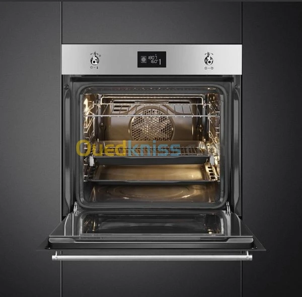 Four SMEG inox pyrolyse rails telescopiques