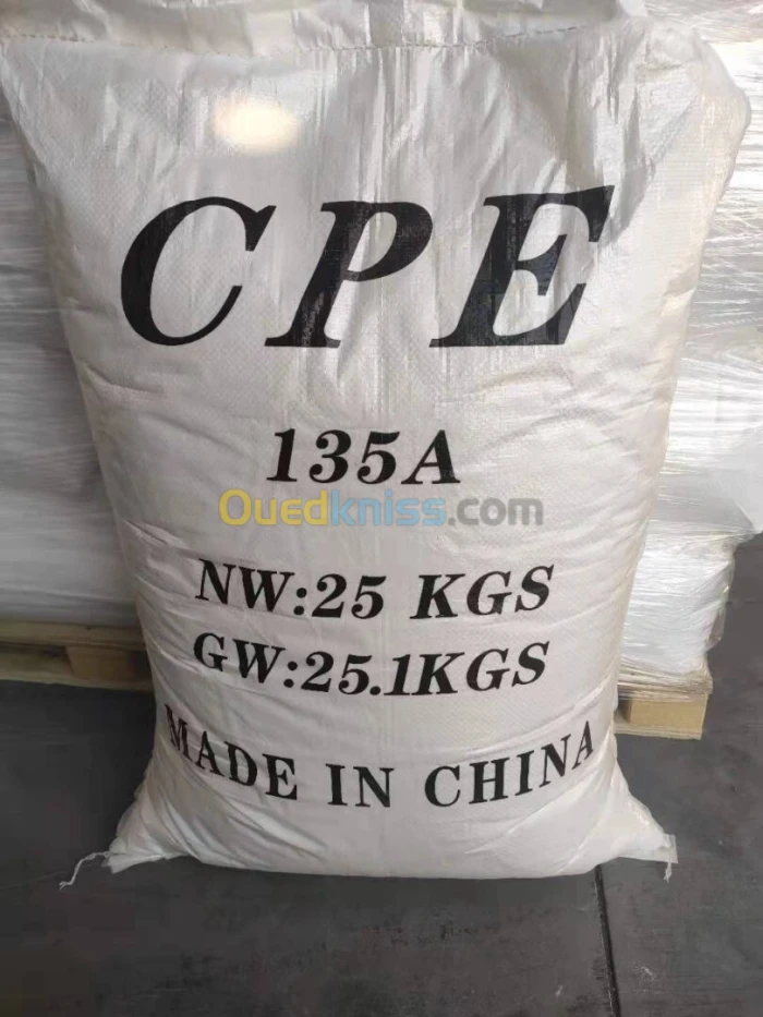Polyéthylène Chloré Additifs Pvc CPE135A