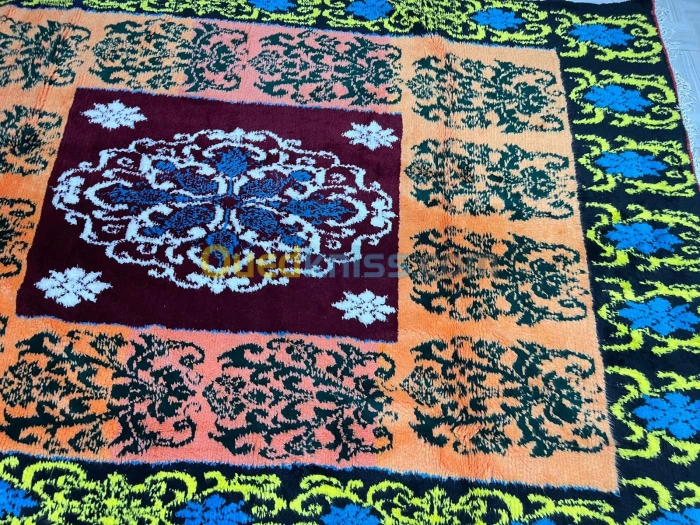 Tabis traditionnelle زربية تقليدية صناعة يدوية