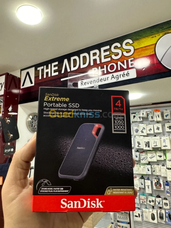 Sandisk Extreme V2 USB 3.2 4TB External Hard Disk SSD