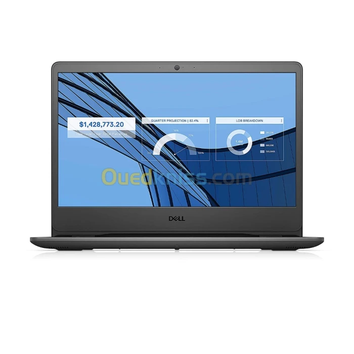 DELL 14 Core i3-1115G4/8Go/1To HDD+256 SSD/Ecran 14 HD/Carte graphique Intel UHD/RJ-45